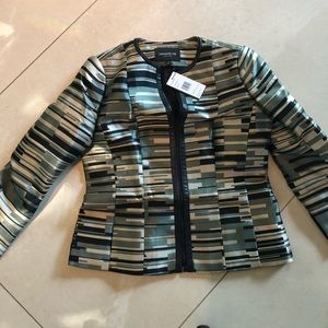 Lafayette 148 multi colored jacket